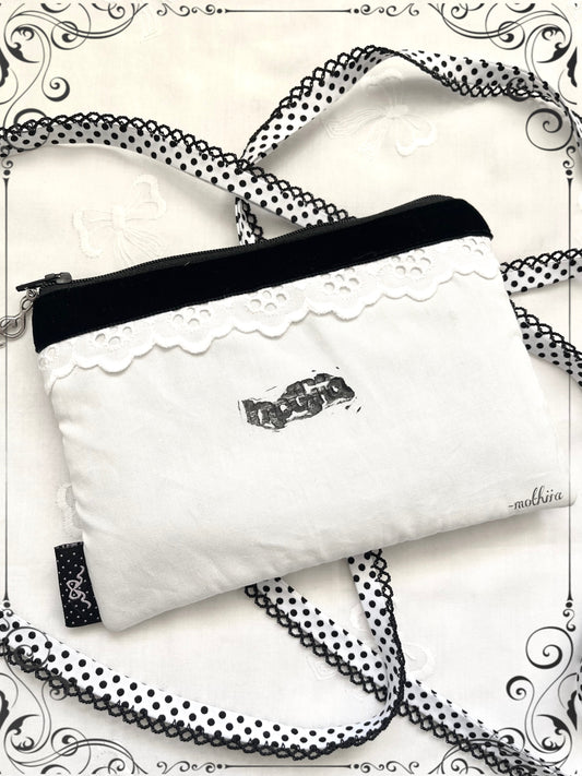 “Piano zipper pouch ⊹˚♬₊⋆ “