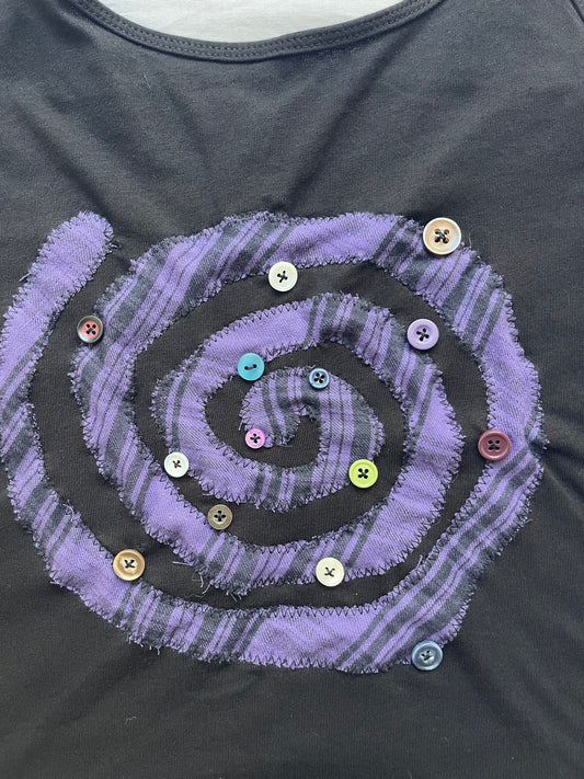 Spiral tank top