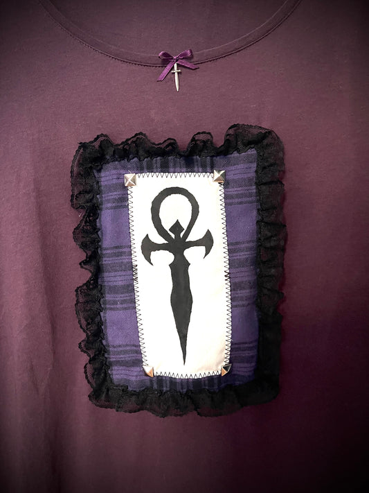 Purple Ankh longsleeve 𓋹