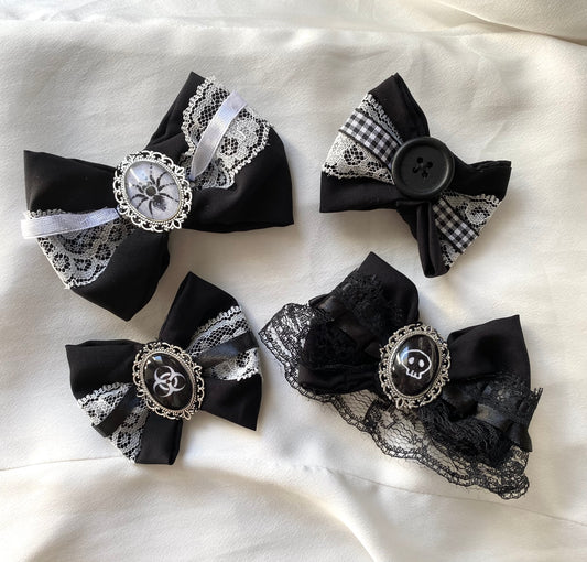 Lace & Shadows Hairbows