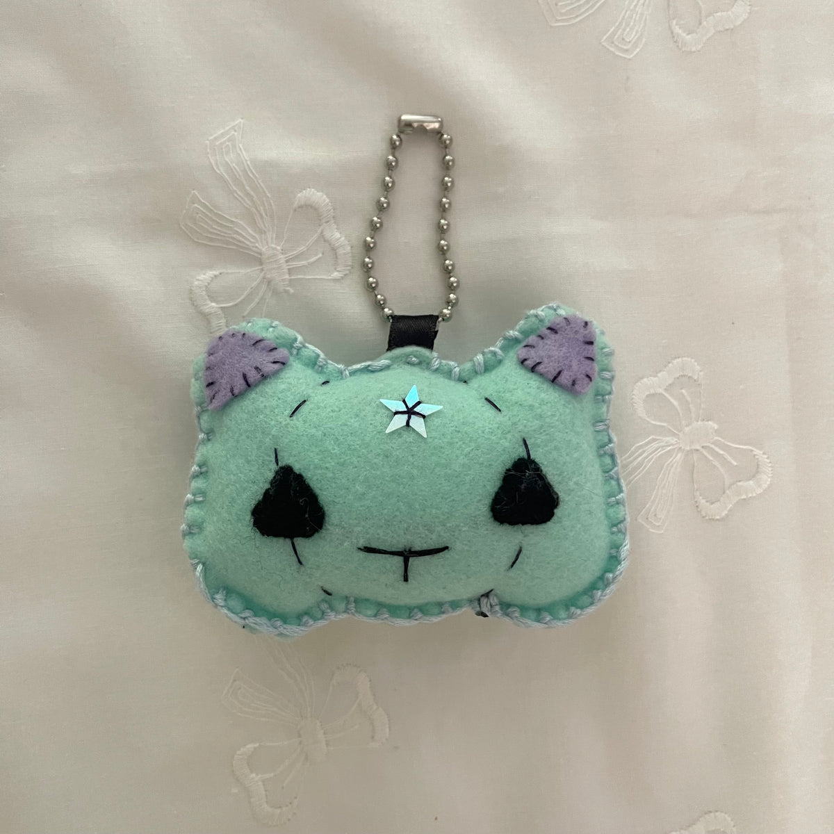 halloween felt keychains