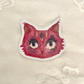 “magenta kittie” sticker