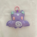 halloween felt keychains