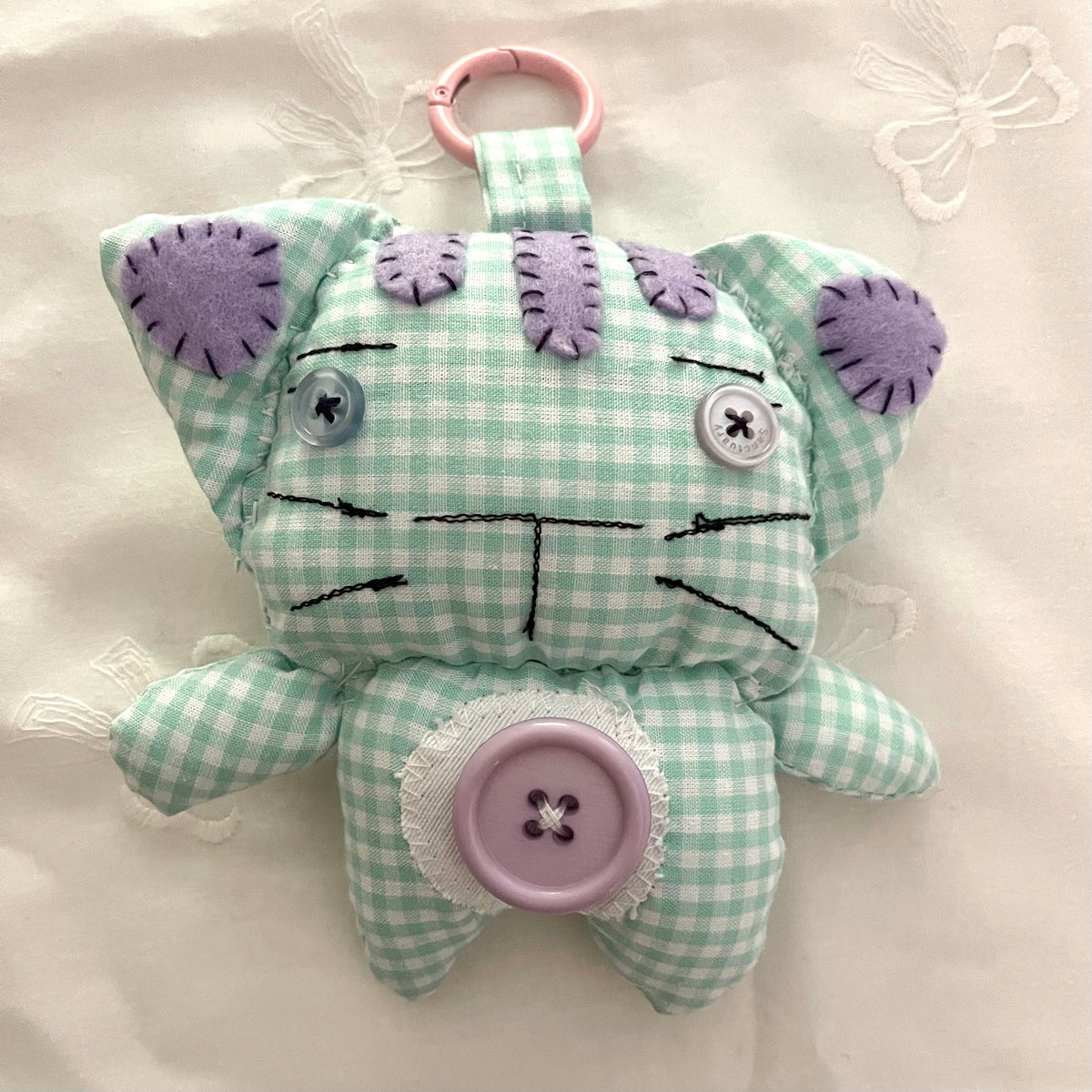 “moonlight kitties” big plush keychains