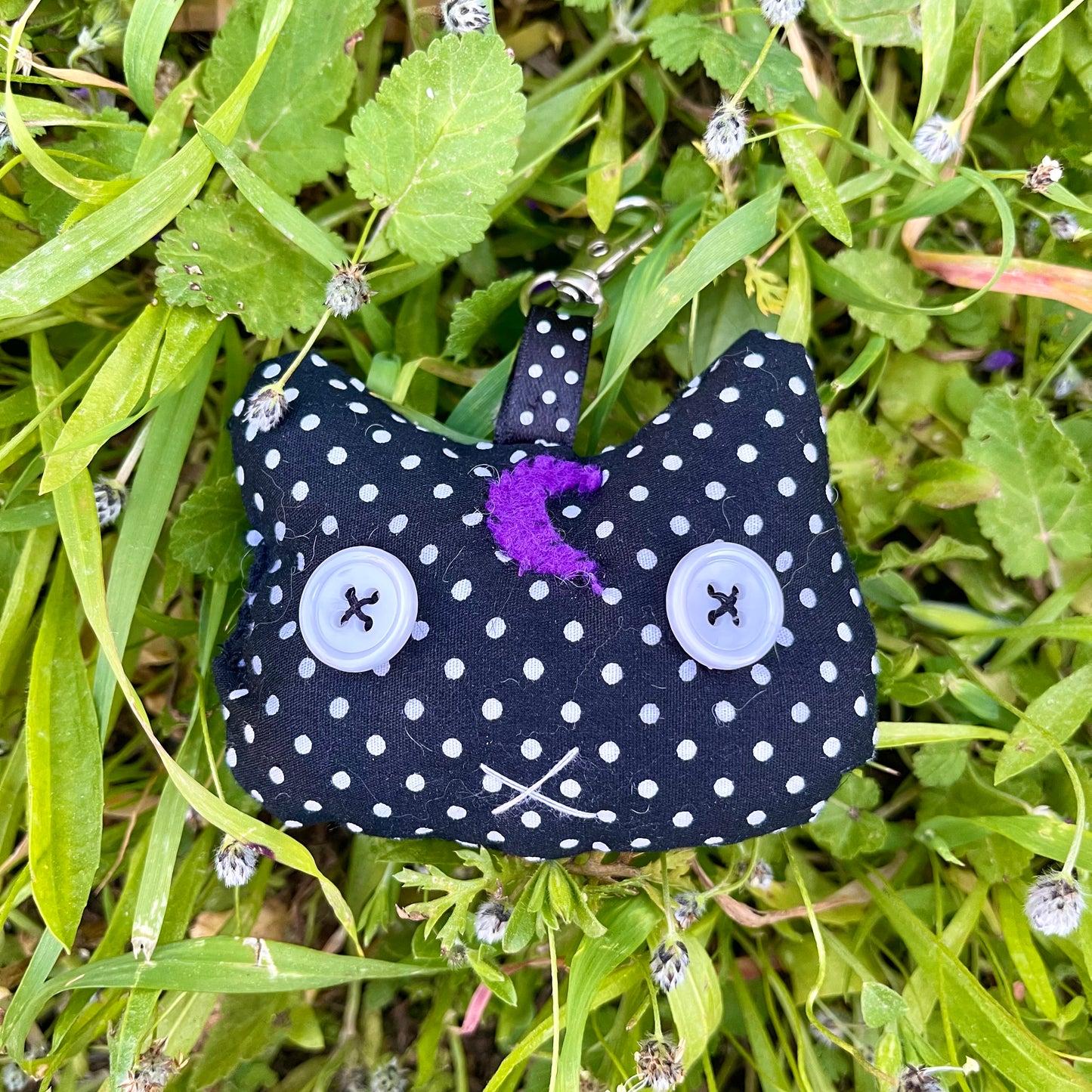 Kitty plush keychains