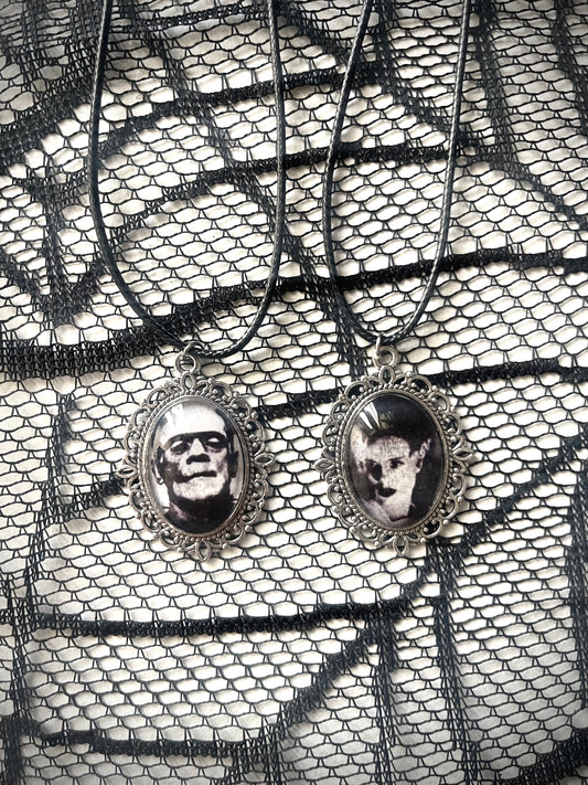 “Frankenstein” necklaces