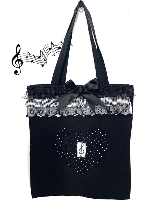 "Music note" Tote bag ˖ ݁♬⋆.˚𝄞.