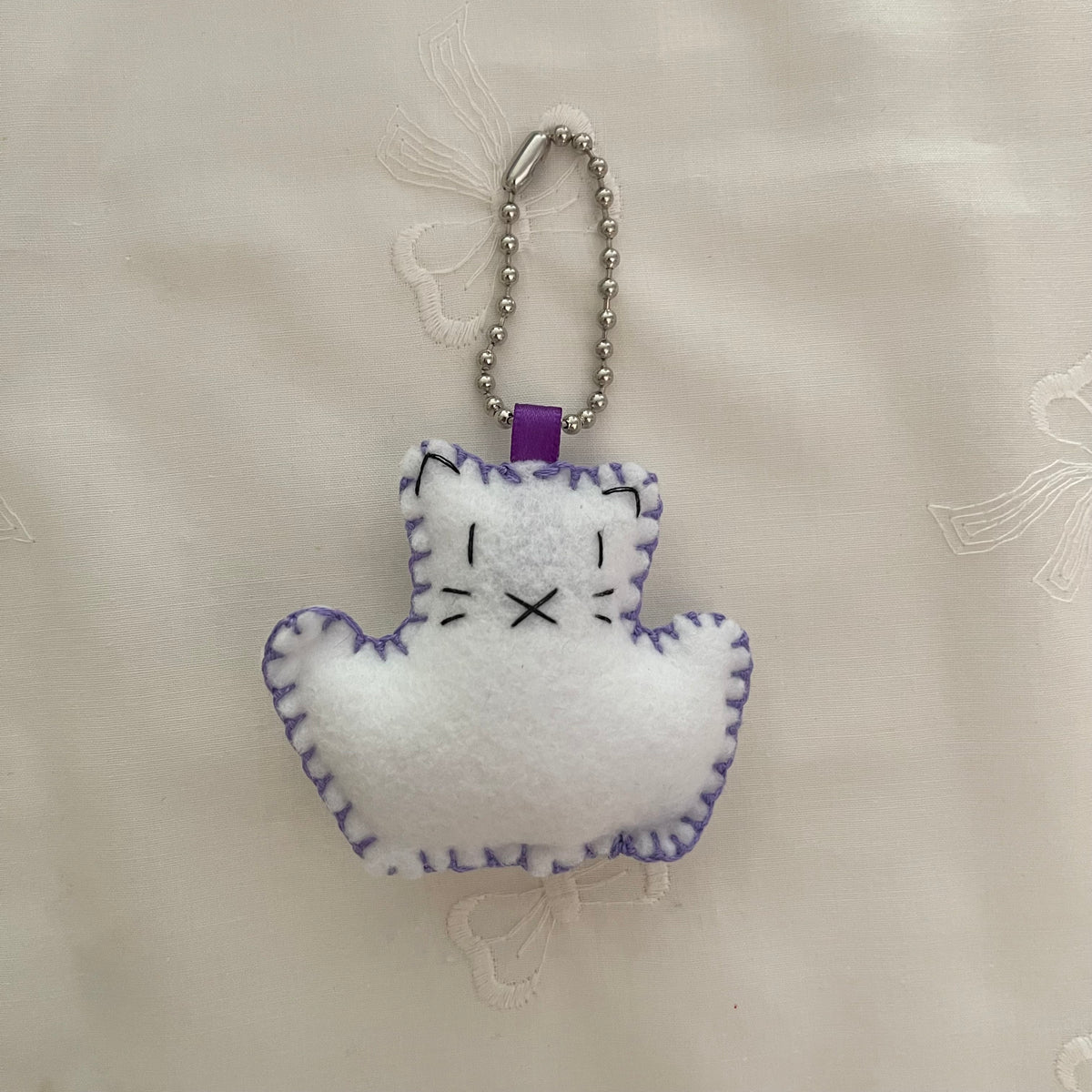 halloween felt keychains
