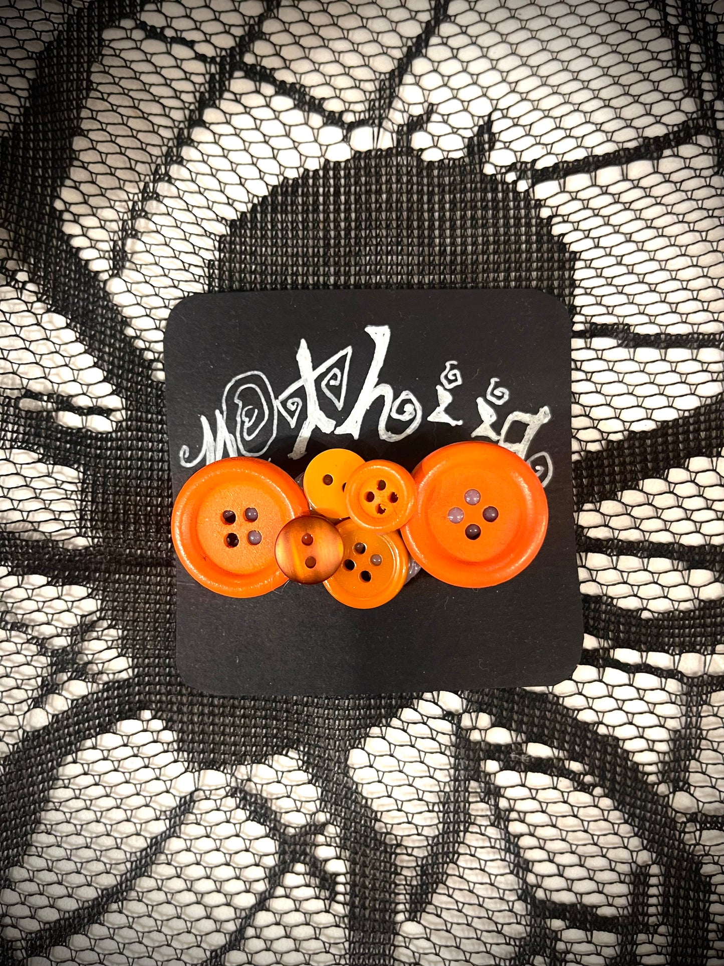 Button Hairclips