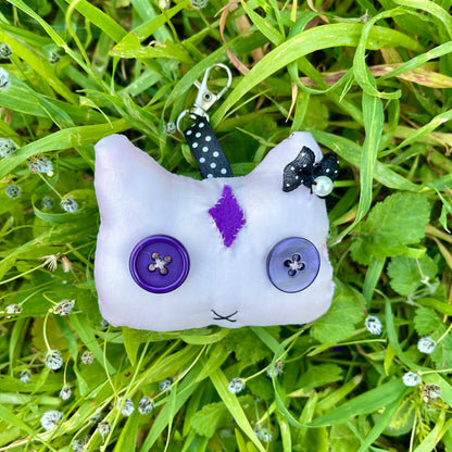 Kitty plush keychains