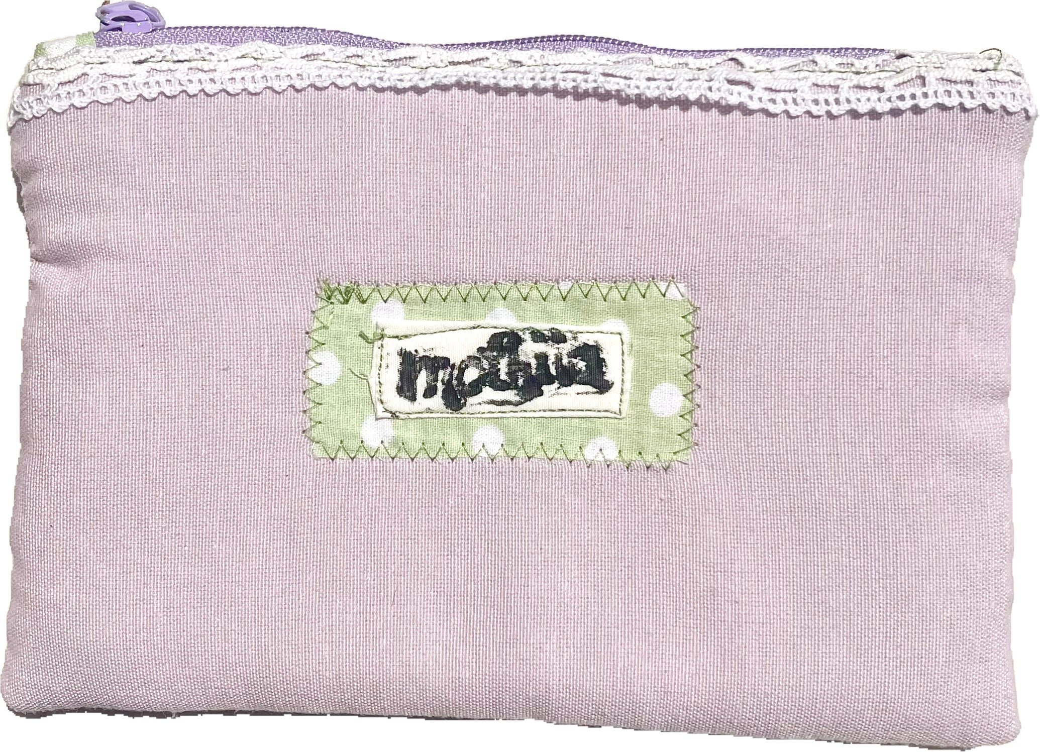 "four leaf clover" zipper pouch