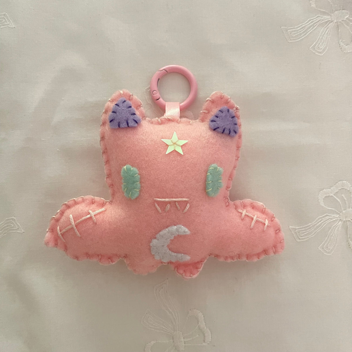 halloween felt keychains