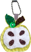 "ethereal garden" felt keychains