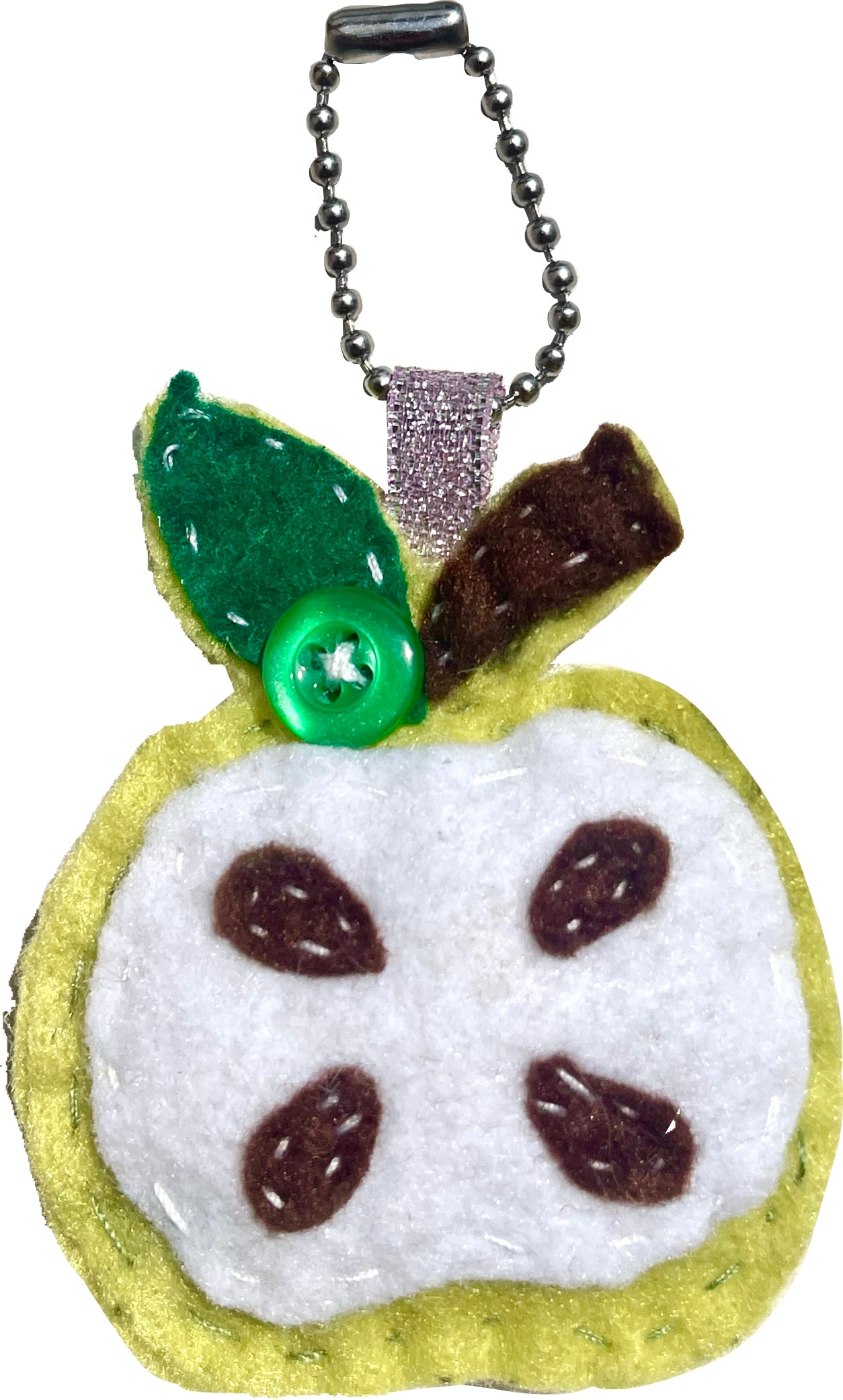 "ethereal garden" felt keychains