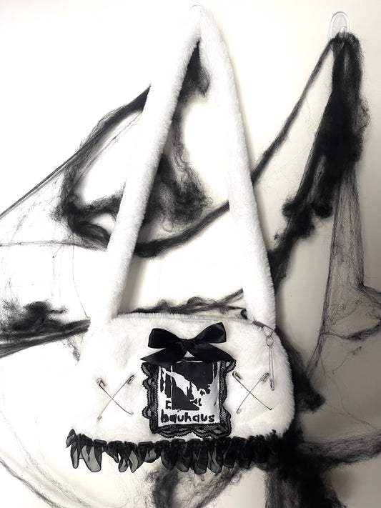 "Bauhaus" fluffy shoulderbag